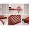 John Louis Home Solid Wood 16in. Deep 4ft. Shelf Kit Red Mahogany JLH-643 - alternate 1